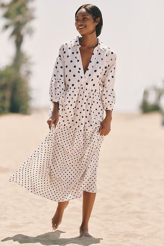 La Robe Chemise Étagée Imprimée Carolita par taille: S chez Anthropologie - Celandine - Modalova