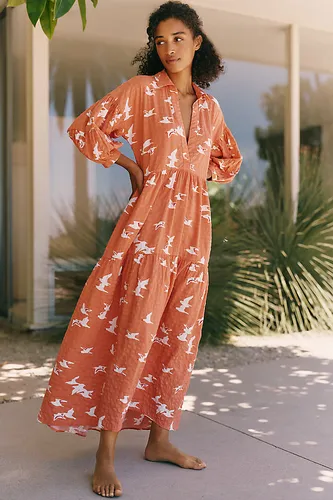 Robe à manches longues Carolita en taille: M chez Anthropologie - Celandine - Modalova