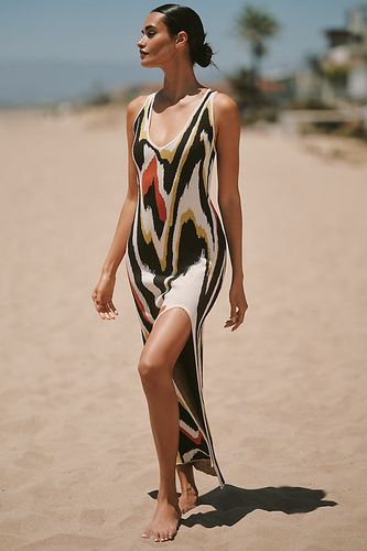 Robe mi-longue en maille sans manches taille: XL chez Anthropologie - Celandine - Modalova