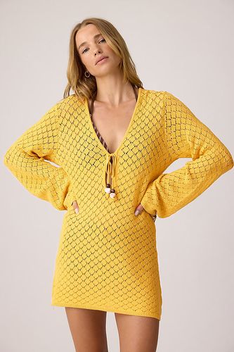 Mini-robe en tricot à manches longues Callista en taille: Uk 10 chez Anthropologie - 4th & Reckless - Modalova