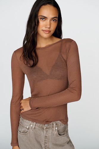 Haut côtelé en mélange de cachemire Bruna en taille: XS - By Anthropologie - Modalova
