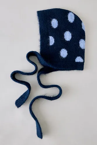 Bonnet noué en tricot à pois par en - By Anthropologie - Modalova
