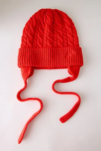 Bonnet en laine-cachemire en chez Anthropologie - Damson Madder - Modalova