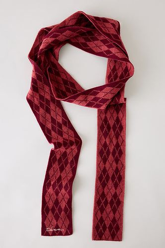 Écharpe étroite en laine 100% à motif argyle en , chez Anthropologie - TBCo - Modalova