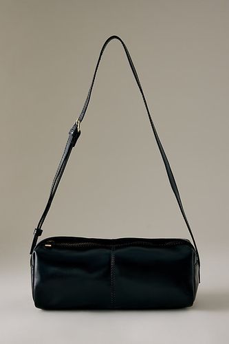 Sac tonneau en cuir brillant par en Black - By Anthropologie - Modalova
