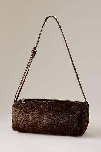 Sac baril en cuir à poil léopard par - By Anthropologie - Modalova