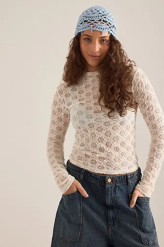 Bonnet crâne perlé au crochet par en - By Anthropologie - Modalova