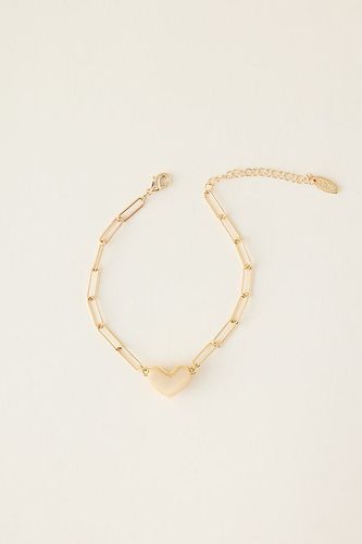 Bracelet Chaîne Caur Gonflé par en - By Anthropologie - Modalova