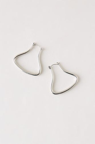 Boucles d'oreilles créoles sculptées en chez - Anthropologie - Modalova