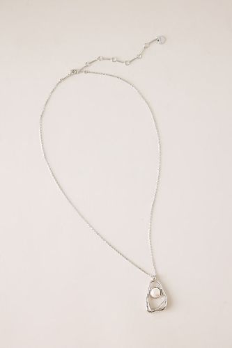 Collier à pendentif en pierre avec anneau en Silver chez - Anthropologie - Modalova