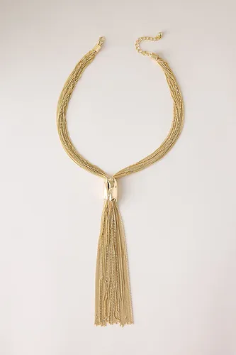 Collier en Y à pompon Statement par en - By Anthropologie - Modalova