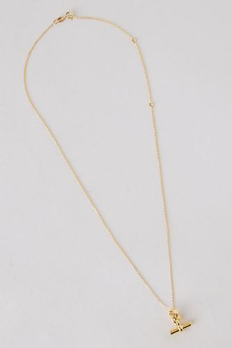 Collier Mini Barre en T Plaqué Or en chez Anthropologie - Tilly Sveaas - Modalova