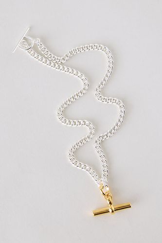 Collier à maillons gourmette avec barre en T en métal chez Anthropologie - Tilly Sveaas - Modalova