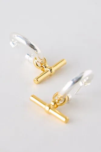 Boucles d'oreilles en métal en T chez Anthropologie - Tilly Sveaas - Modalova