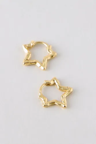 Boucles d'oreilles créoles petite étoile en chez Anthropologie - ENAMEL Copenhagen - Modalova