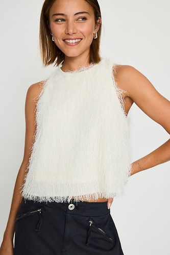 Haut dos-nu à franges en taille: Uk 6 - By Anthropologie - Modalova