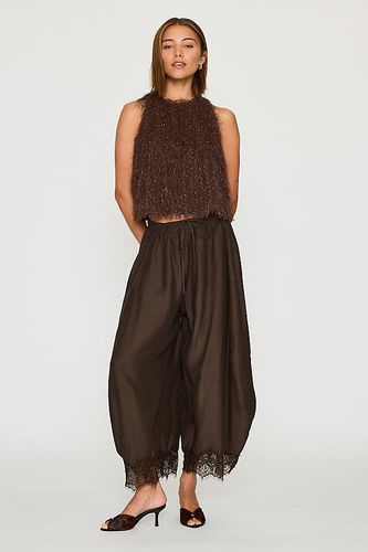Haut dos-nu à franges en taille: Uk 6 - By Anthropologie - Modalova