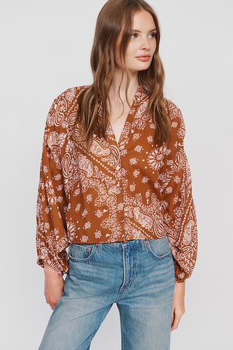 Blouse en coton imprimée taille: XS chez Anthropologie - Pilcro - Modalova