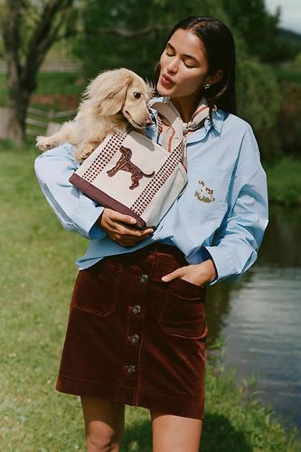 La Chemise Bennet Rétrécie par en taille: M ad chez Anthropologie - Maeve - Modalova