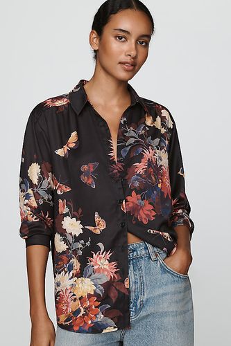 Chemise décontractée à manches longues à fleurs taille: S - By Anthropologie - Modalova