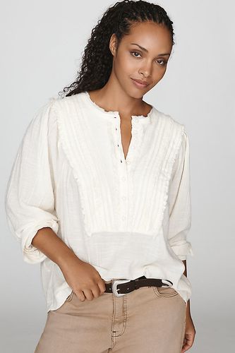 Blouse à volants en coton 100% en taille: S chez Anthropologie - Pilcro - Modalova