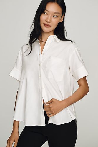 Chemise à empiècement à manches courtes en taille: M chez Anthropologie - Maeve - Modalova