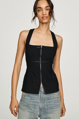 Haut sans manches à fermeture éclair en taille: 2XS - By Anthropologie - Modalova