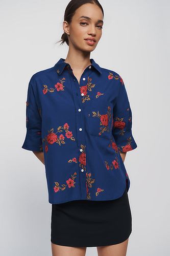 La chemise boutonnée imprimée Mabel 100% coton par taille: XS chez Anthropologie - Maeve - Modalova