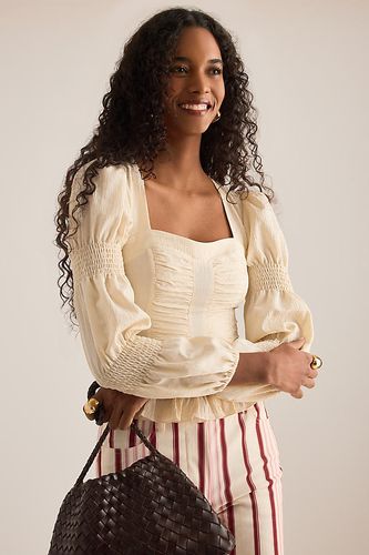 Blouse texturée à manches bouffantes Mary en taille: S chez Anthropologie - LAAGAM - Modalova