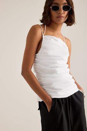 Haut asymétrique froncé en taille: S chez Anthropologie - ESTHE - Modalova
