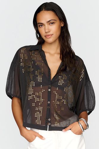 Blouse Quincy cloutée en taille: XS chez Anthropologie - Pilcro - Modalova