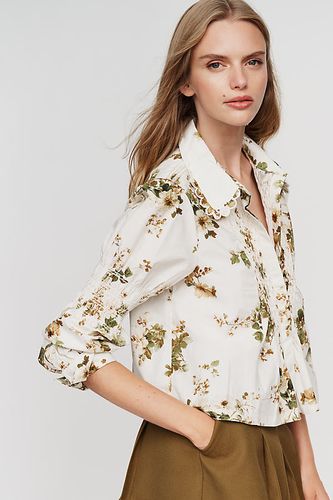 Chemise smockée à manches longues 100% coton taille: 2XS chez Anthropologie - Maeve - Modalova