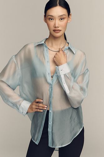 Chemisier transparent à manches longues en taille: XS - By Anthropologie - Modalova