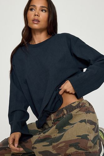 Haut à manches longues 100% coton en taille: S - By Anthropologie - Modalova
