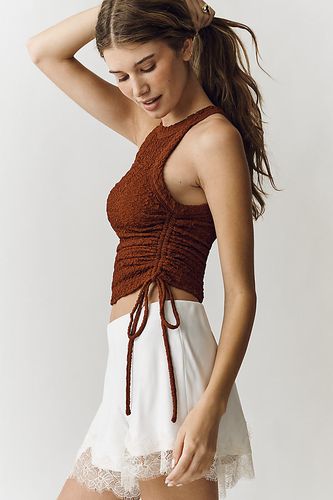 Débardeur à col haut froncé en taille: M - By Anthropologie - Modalova