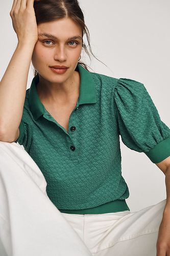 Haut à col avec manches bouffantes en taille: L chez Anthropologie - Maeve - Modalova