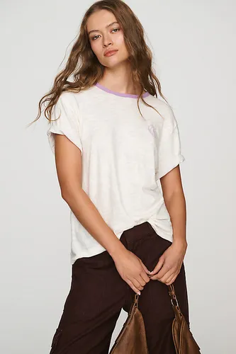 T-shirt Ringer Postcard Heritage 100% coton taille: S chez Anthropologie - Pilcro - Modalova