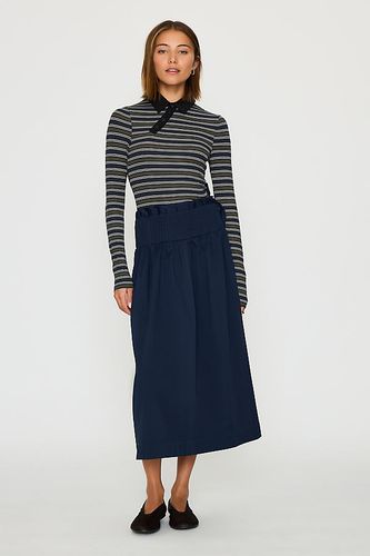 Haut polo à manches longues Peyton en taille: Uk 6 chez Anthropologie - Damson Madder - Modalova