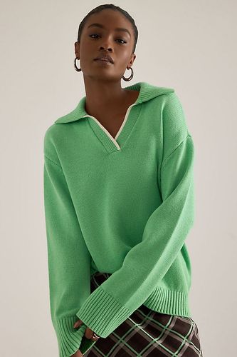 Pull polo en mélange de laine Judith en taille: M chez Anthropologie - ALIGNE - Modalova
