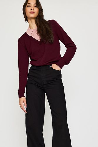 Pull en laine superposé deux en un en taille: S chez Anthropologie - Good American - Modalova