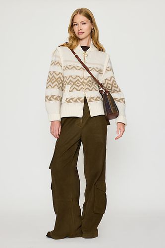 Pull à fermeture éclair Maplewood en laine en taille: Uk 8 chez Anthropologie - Barbour - Modalova