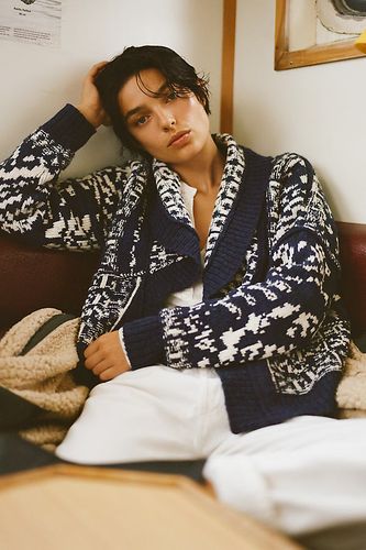 Cardigan en mélange de coton taille: 2XS chez Anthropologie - Pilcro - Modalova