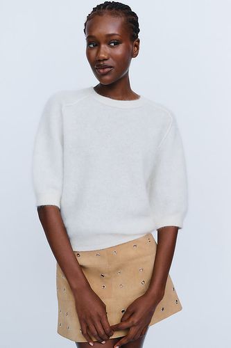 Pull à manches courtes Kaia 100% cachemire en taille: XS chez Anthropologie - Pilcro - Modalova