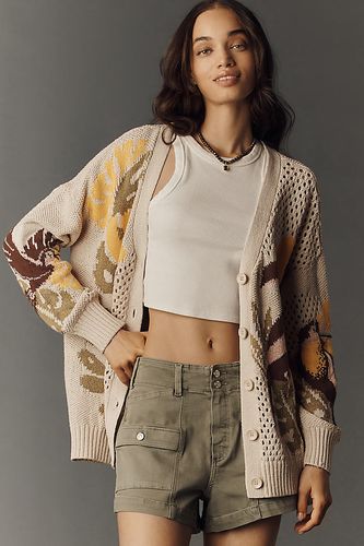 Cardigan à mailles ajourées taille: S - By Anthropologie - Modalova