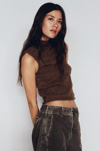 Débardeur en tricot à col roulé 100% coton en taille: XS chez Anthropologie - Pilcro - Modalova