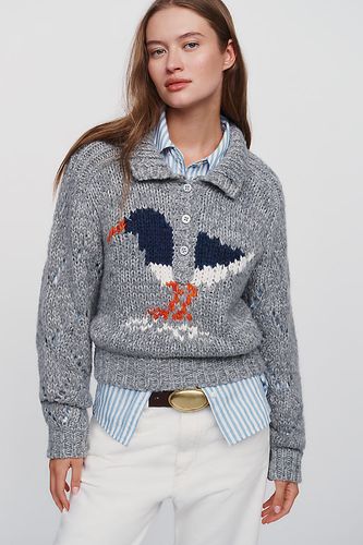 Pull à col graphique en taille: XS chez Anthropologie - Pilcro - Modalova