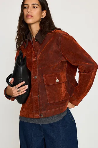 Veste en velours floqué Bark en taille: Uk 8 chez Anthropologie - ALIGNE - Modalova