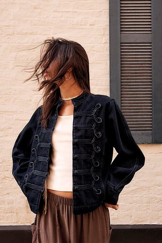Veste militaire en denim en taille: Uk 12 - By Anthropologie - Modalova
