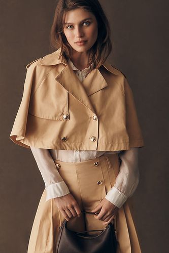 Cape trench courte taille: S/M chez Anthropologie - Maeve - Modalova