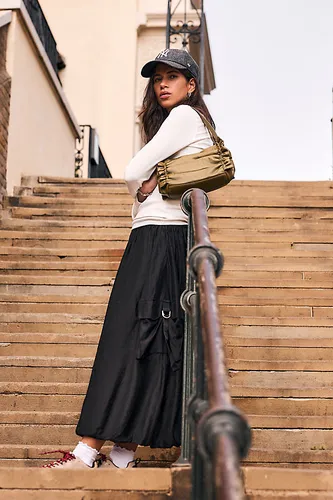 Midi Bubble Cargo Skirt en taille: Uk 6 - By Anthropologie - Modalova